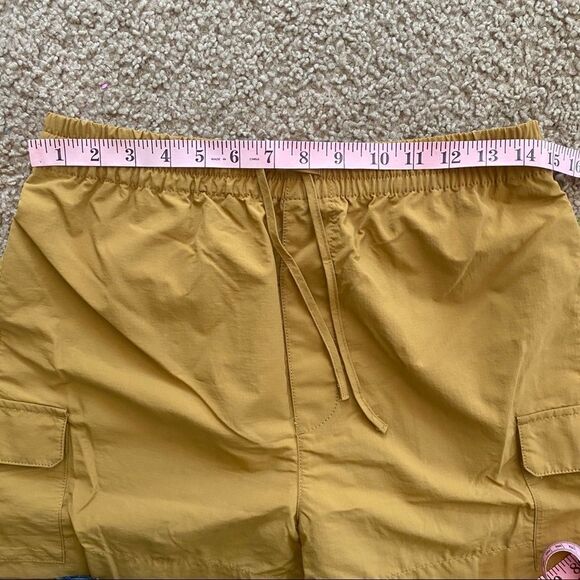 NEW Madewell | Ripstop Drawstring Pull-On Cargo Shorts, Size S - Picture 11 of 16